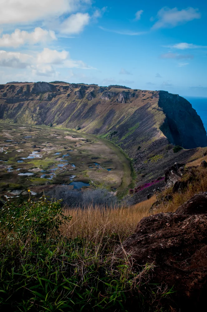 Crater rim - not so stable!