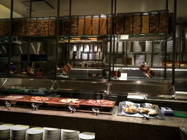 Sumi Bear in Vegas Bacchanal Buffet-10