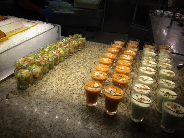 Sumi Bear in Vegas Bacchanal Buffet-14