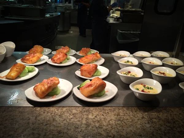 Sumi Bear in Vegas Bacchanal Buffet-15