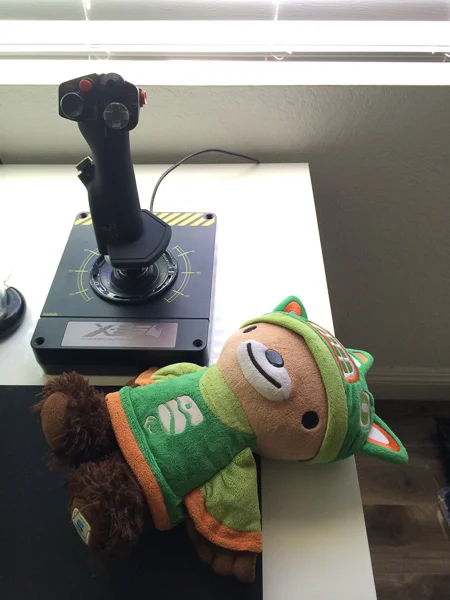 sumi bear gets a flight stick-11