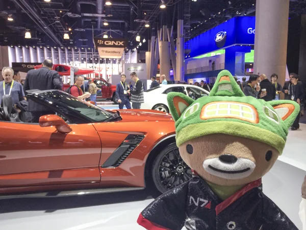sumi bear at ces 2015-1