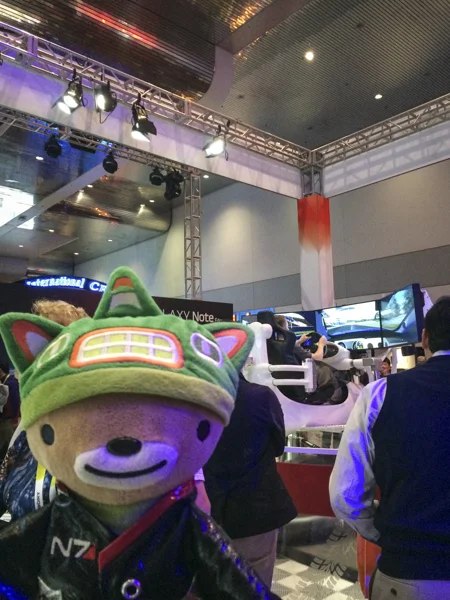 sumi bear at ces 2015-3