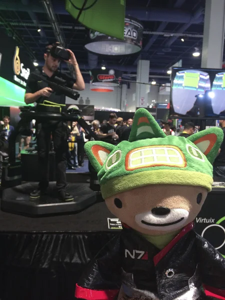 sumi bear at ces 2015 games-1