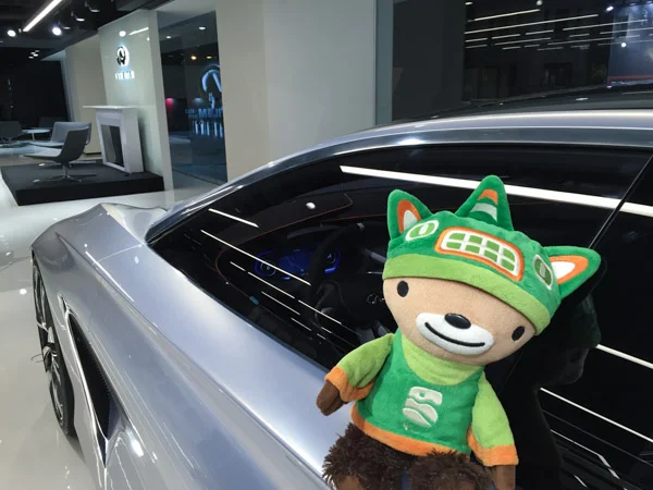 Sumi bear works at Infiniti-3