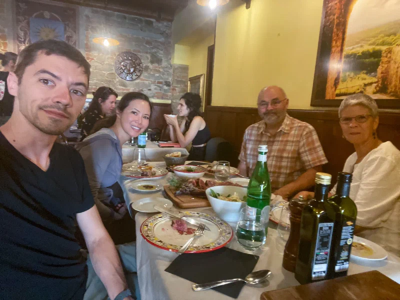 Lunch at Lo Scudo in Florence