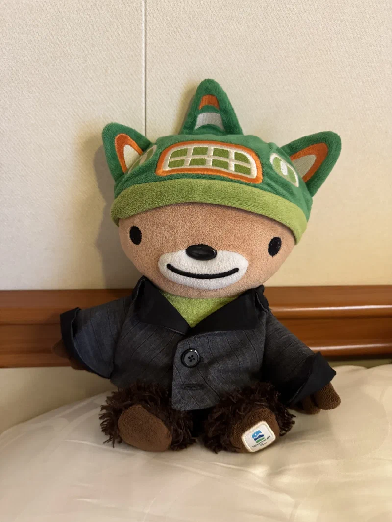 Me in my custom suit in the cabin