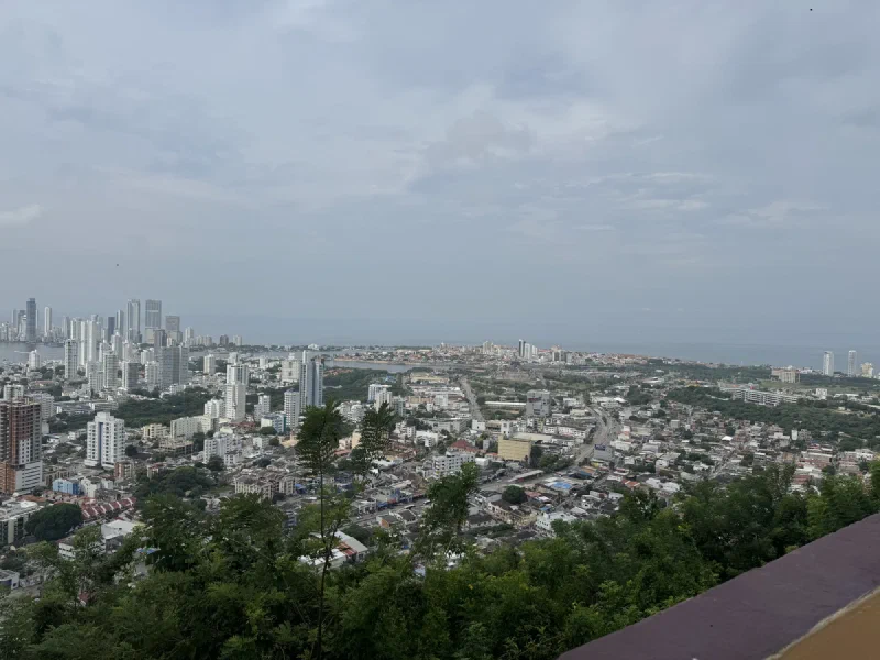 Panoramic view of Cartagena