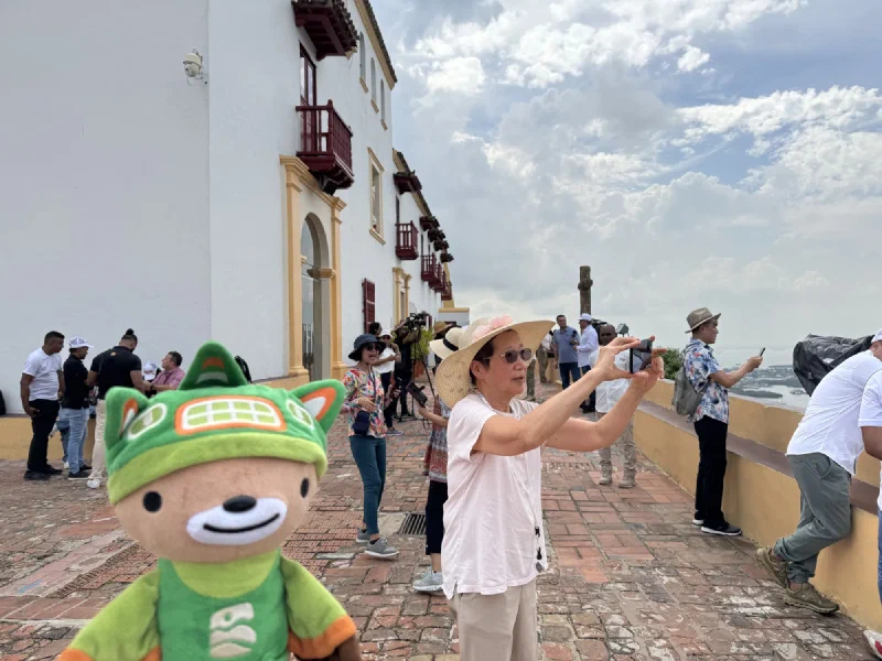Me on the terrace with the city view