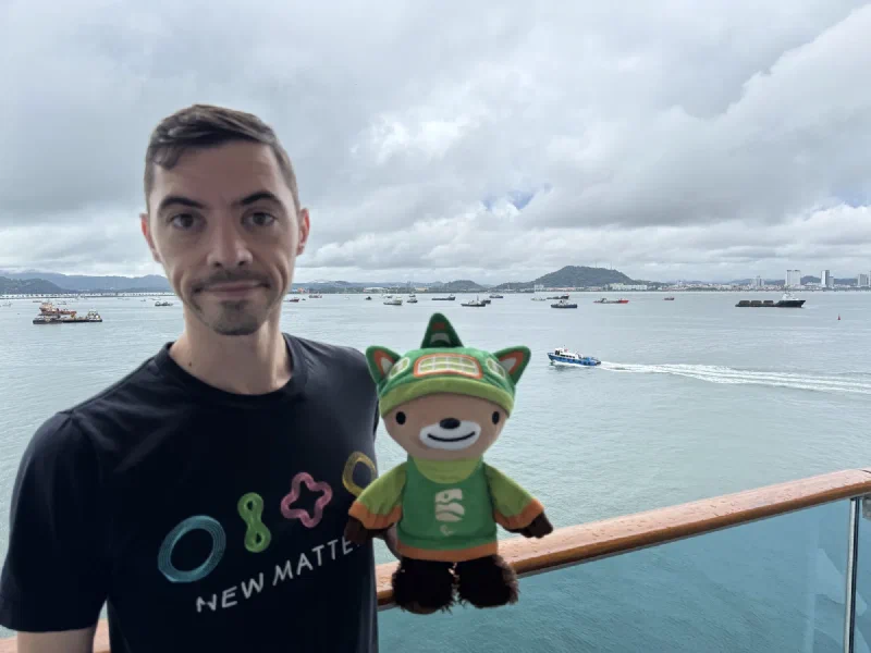 Panama skyline from the balcony