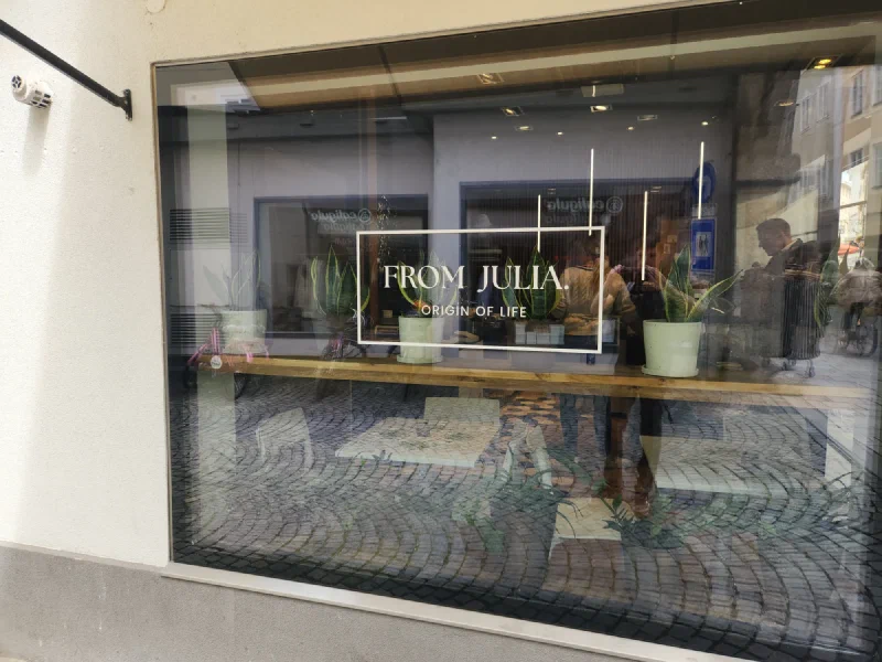 From Julia café storefront