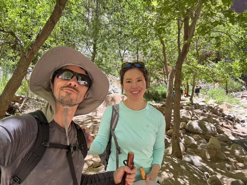 Nicholas and Pokin in the Narrows