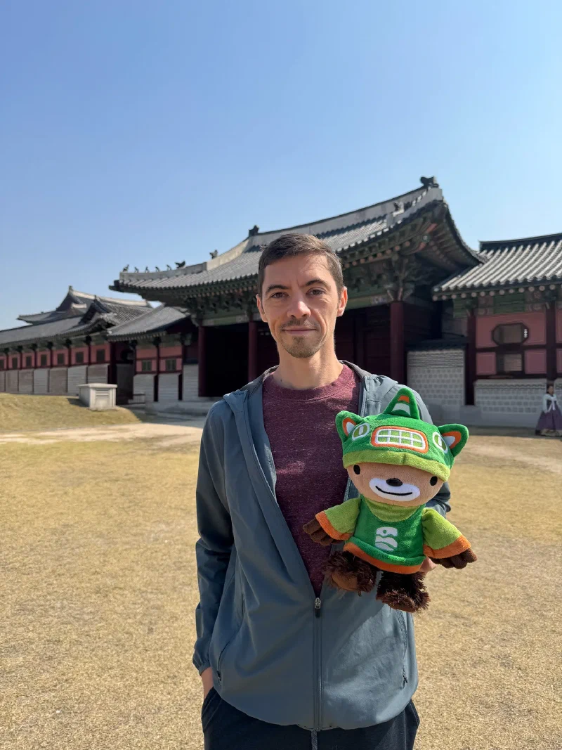Sumi at Gyeongbokgung Palace