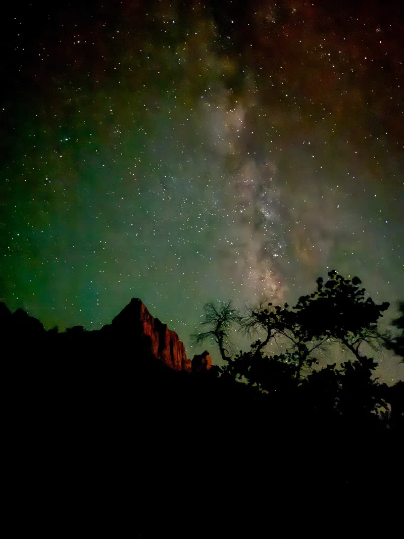 Milky Way over Zion