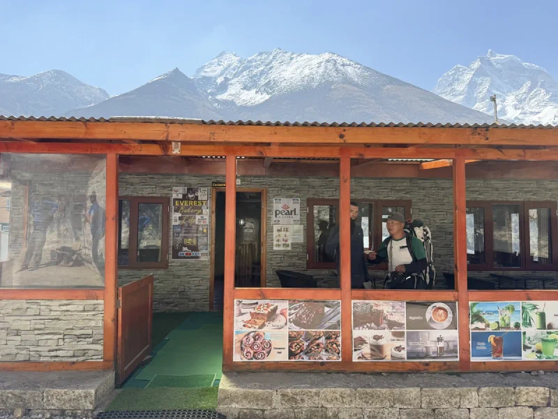 Everest Bakery Cafe and Pearl Coffee building